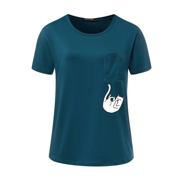 Cat Short Sleeve T-shirt