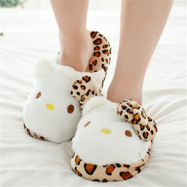 Women Warm Flock Slippers